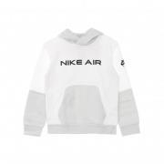 Witte Air Hoodie - Streetwear Collectie Nike , White , Heren