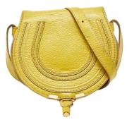 Pre-owned Leather shoulder-bags Chloé Pre-owned , Yellow , Dames