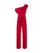 Jumpsuits Norma Kamali , Red , Dames