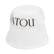 Witte Bucket Hat Patou , White , Dames