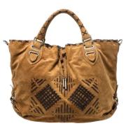 Pre-owned Suede totes Bally Pre-owned , Brown , Dames