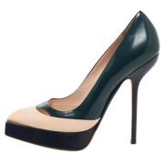 Pre-owned Leather heels Dior Vintage , Multicolor , Dames