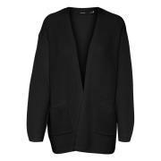 Fabulous Open Cardigan in Zwart Vero Moda , Black , Dames