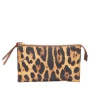 Pre-owned Coated canvas clutches Dolce & Gabbana Pre-owned , Beige , D...