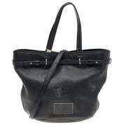 Pre-owned Leather totes Marc Jacobs Pre-owned , Black , Dames