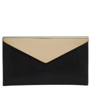 Pre-owned Suede clutches Jimmy Choo Pre-owned , Black , Dames
