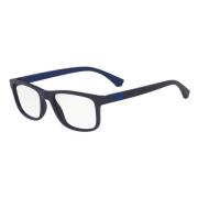 Blauwe Ea3147 5754 Zonnebril Emporio Armani , Blue , Unisex