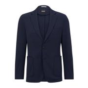 Elegante Klassieke Blazer met Knoopsluiting Hugo Boss , Blue , Heren