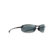 Zwarte Makaha Zonnebril Maui Jim , Black , Heren