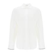 Stijlvolle Shirt Brunello Cucinelli , White , Dames