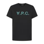 Kleurrijke T-Shirt Collectie A.p.c. , Black , Dames