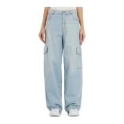 Cargo Jeans Haikure , Blue , Dames