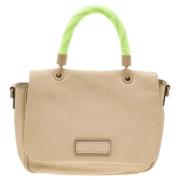 Pre-owned Leather handbags Marc Jacobs Pre-owned , Beige , Dames