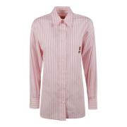 Katoenen Poplin Overhemden Kenzo , Pink , Dames