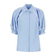 Lichtblauw Katoenen Overhemd met Geborduurde Details 3.1 Phillip Lim ,...