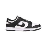 Retro Dunk Low Leren Sneakers Nike , White , Heren