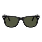 Wayfarer Opvouwbare Klassieke Zonnebril Ray-Ban , Green , Heren