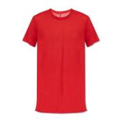 Katoenen T-shirt Rick Owens , Red , Heren