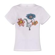 T-shirt van biologisch katoen PS By Paul Smith , White , Dames