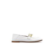 Monyca leren loafers See by Chloé , White , Dames