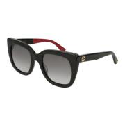 Gg0163Sn Sunglasses Gucci , Black , Dames