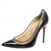 Pre-owned Fabric heels Christian Louboutin Pre-owned , Black , Dames