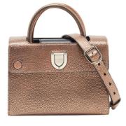 Pre-owned Leather totes Dior Vintage , Brown , Dames