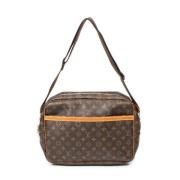 Pre-owned Canvas handbags Louis Vuitton Vintage , Brown , Dames