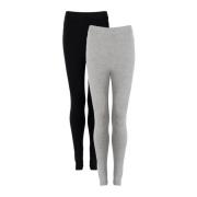 Tapered Leggings Champion , Black , Dames