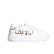 Kylie 22 Sneakers met Paillet Logo Liu Jo , White , Dames