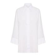 Klassieke Helveiw Shirt Bluser in Puur Wit InWear , White , Dames