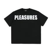 Zwarte Expand Heavyweight Shirt Pleasures , Black , Heren