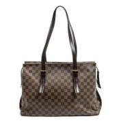 Pre-owned Fabric shoulder-bags Louis Vuitton Vintage , Brown , Dames