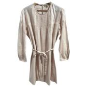 Pre-owned Cotton dresses Burberry Vintage , Beige , Dames