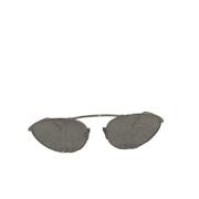 Pre-owned Metal sunglasses Yves Saint Laurent Vintage , Gray , Dames