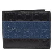 Pre-owned Leather wallets Salvatore Ferragamo Pre-owned , Black , Dame...