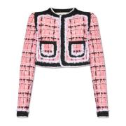 Tweed jacket Dsquared2 , Pink , Dames