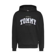 Stijlvolle Sweatshirt Tommy Jeans , Black , Heren