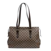 Pre-owned Fabric shoulder-bags Louis Vuitton Vintage , Brown , Dames