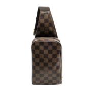 Pre-owned Canvas louis-vuitton-bags Louis Vuitton Vintage , Brown , Da...