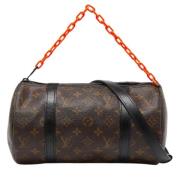 Pre-owned Canvas pouches Louis Vuitton Vintage , Brown , Dames