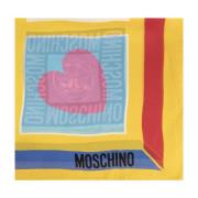 Zijden sjaal Moschino , Multicolor , Unisex