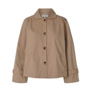 Light Jackets Lollys Laundry , Beige , Dames