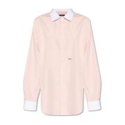 Katoenen shirt Dsquared2 , Pink , Dames
