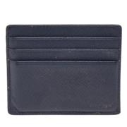 Pre-owned Leather wallets Prada Vintage , Blue , Dames
