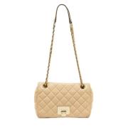 Pre-owned Leather shoulder-bags Michael Kors Pre-owned , Beige , Dames