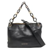 Pre-owned Leather shoulder-bags Michael Kors Pre-owned , Black , Dames