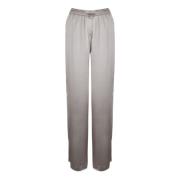 Wide Trousers Herno , Gray , Dames