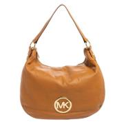 Pre-owned Leather handbags Michael Kors Pre-owned , Brown , Dames