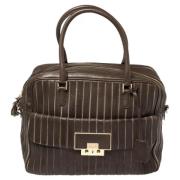 Pre-owned Leather handbags Anya Hindmarch Pre-owned , Brown , Dames